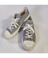 Sincerely Jules Gray &amp; White Lace Up Tennis Shoes Size 7.5M Sneakers Out... - $363.73 MXN