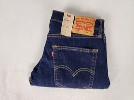 Levi&#39;s 510 Skinny Fit Tapered Leg Denim Jeans 33X30 Men&#39;s Dark Blue Stretch - $29.99