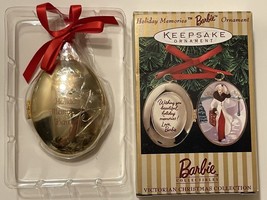 New 1997 Hallmark Keepsake Victorian Elegance BARBIE Christmas Ornament ... - $13.10