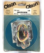 OLSON #MO-430, 6 &amp; 32 VAC Winding SHAFT MOTOR, 3500 RPM, 120 VAC, New - USA - $24.70