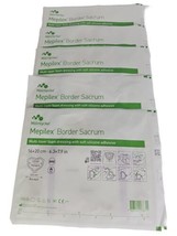 Mepilex 6.3 x 7.9 in Border Sacrum Self-Adherent Foam Dressing 5 Pieces ... - £15.82 GBP