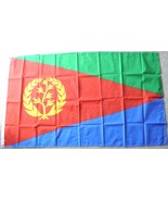 ERITREA POLYESTER INTERNATIONAL COUNTRY FLAG 3 X 5 FEET - $8.50