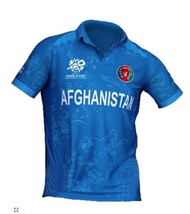 Afghanistan ODI World Cup Half Sleeves Cricket Fan Jersey - 100% Dryfit - $39.99