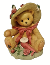 Cherished Teddies 336521  Youre Sweet As A Rose Janet Bear Figurine 1997 - £9.24 GBP