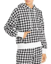 MSRP $88 Aqua x Scout the City Houndstooth Print Hoodie Size Small (DEFECT) - $25.65