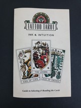 2018 Ink &amp; Intuition Tattoo Tarot Cards Guide Book Only - $4.12