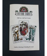2018 Ink &amp; Intuition Tattoo Tarot Cards Guide Book Only - £3.23 GBP