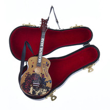 Kurt Adler Grateful Dead Guitar w/CASE Musical Instrument Xmas Ornament GD2151 - £20.33 GBP