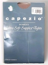 NEW Capezio Ultra Soft Supplex Tights Footed Suntan Size Large Extra L/X... - $9.89