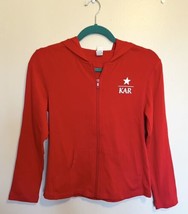 KAR Dance Competition Hoodie Girls XL (12) Red Zip Up Hooded Sweatshirt ... - £11.84 GBP