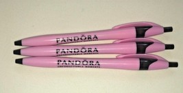 3 PANDORA pens pink rare color iconic crown style unavailable to public new - $9.79