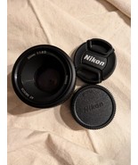 Nikon AF Nikkor 50mm 1:1.8D 52 Camera Lens Tested Working - $68.30
