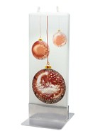 Flatyz - Holiday Christmas balls with town - £14.93 GBP