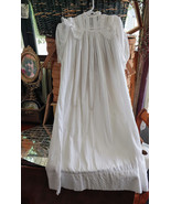 Edwardian Baby Gown with Embroidery and Lace - £28.40 GBP