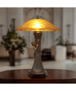 Great Art Deco Table Lamp &quot;Dragonfly Maiden&quot; Signed Nancy Bronze Unique ... - €1.475,76 EUR