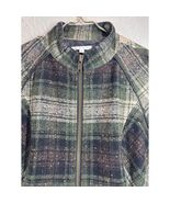 CAbi Womens Style 611 All Tied Up Vest Plaid Wool Blend Tweed Zip Front ... - $35.04 CAD