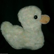 8&quot; Vintage Baby Blue Duck Knickerbocker So Soft Bath Stuffed Animal Plush Toy - £24.86 GBP