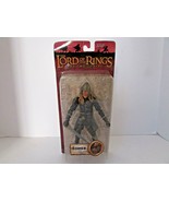 TOY BIZ 81400 LORD RINGS 2 TOWERS EOMER W/SWORD ATTACK ACTION FIGURE NIB... - $13.77