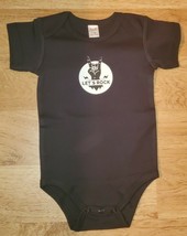 Heavy Metal Baby Bodysuit Let&#39;s Rock 6-12 Month Black NEW - £7.75 GBP