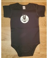 Heavy Metal Baby Bodysuit Let&#39;s Rock 6-12 Month Black NEW - £7.57 GBP