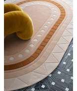 Irregular Handmade Tufted Wool Carpet for Living Room, Bedroom, Hall, En... - $260.00+
