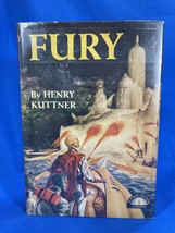 Henry Kuttner / Fury  1950 Grosset &amp; Dunlap Hardcover, Dust Jacket - £110.82 GBP