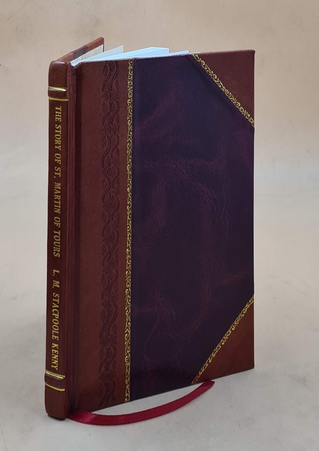 Primary image for The story of St. Martin of Tours : patron saint of France 1915 [Leather Bound]