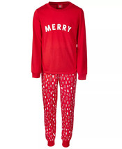 Toddler Pajama 2 Piece Set Merry Red Size 2T-3T FAMILY PJ&#39;s $29 - NWT - £7.04 GBP