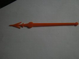 Aeromexico AIRLINES Swizzle Stick Drink Stirrer Vintage Orange Plastic - £8.79 GBP