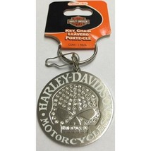 Harley Davidson Willie G. Skull Keychain Key Ring - £19.92 GBP