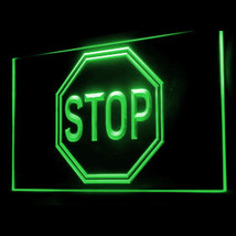 120065B Stop Warning Caution Prohibit Forbid Block Lock Illegal LED Light Sign - £16.42 GBP