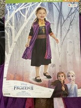 Anna Deluxe Dress Toddler Child 3T-4T Costume NWT Disney Frozen 2  - £15.49 GBP