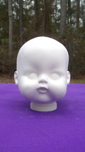 Ceramic Bisque Baby Doll Head 4.5&quot;  - £8.76 GBP