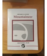 00 2000 Mercury Mountaineer owners manual - £8.53 GBP