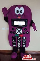 SPOTSOUND Purple Mobile Phone Mascot US with Black Keys and A Face - $1,200.00