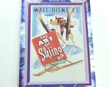 Art Of Skiing Goofy Kakawow Cosmos Disney 100 All Star Movie Poster 052/288 - $49.49