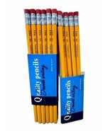 Vintage 1980 Quality Pencils Universal 35 Bonded No.2 Lead Pack Of 12 + ... - $11.95