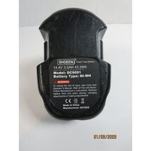 SHGEEN 14.4V 3.0AH 43.2WH NI MH Power Tool Battery DC9091 Works Great - $9.49