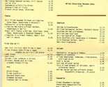 Knickerbocker Bar &amp; Grill Menu University Place &amp; 9th St New York City 1987 - £27.75 GBP