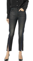 New Womens Designer Hudson Jeans 24 NWT High Rise Zoeey Straight Crop Open Hem - £189.44 GBP