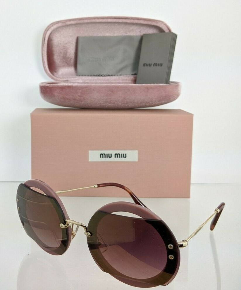 Brand New Authentic Miu Miu SMU 06S VIZ - AD4 Sunglasses SMU06S 63mm Frame - $148.49