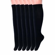 AWS/American Made Tube Socks for Men Over The Calf Black Knee High Sport Socks 6 - £17.89 GBP