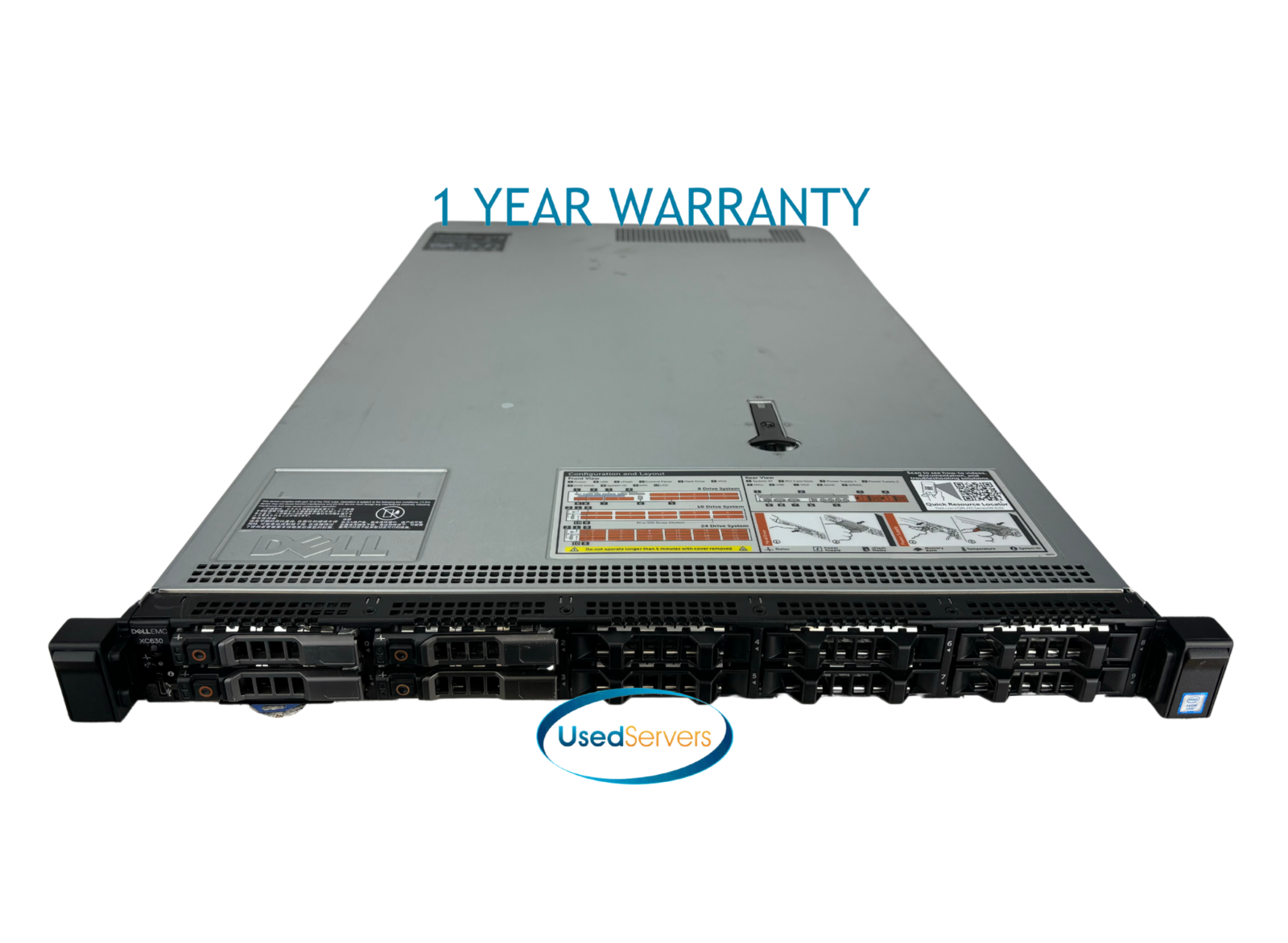 Dell XC630 2x2680v3 2.5GHZ=24cores 32GB 5x1.8TB 12G SAS H730 - $451.72