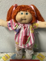 VTG  Cabbage Patch Kid Girl HTF P Factory Red Hair Green Eyes Head Mold ... - $285.00