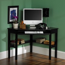 Black Corner Computer Desk - $7,993.92 MXN