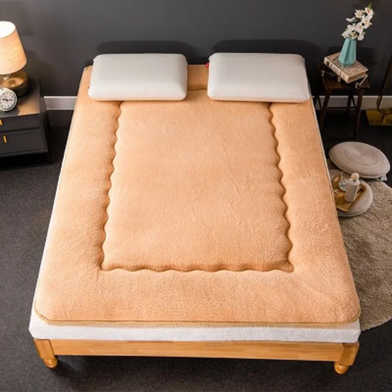Thick lamb velvet feel mattress warm cushion back Suitable for winter use Floor - £52.03 GBP+