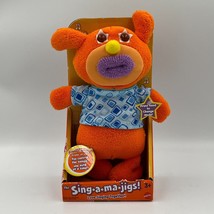 Rare Orange Sing a Ma Jigs Sings On Top Of Old Smokey Mattel R4760 Tested - £59.78 GBP