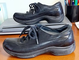 Dansko Size 7.5M Black Oxfords Shoes Leather Women&#39;s - £27.22 GBP