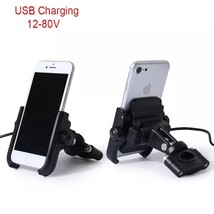   Styling MOTO Motorcycle Modified Phone Holder with USB for  R1200GS R1250GSA F - £85.93 GBP