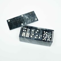 Miniature Marble Dominoes Playing Set - £31.42 GBP